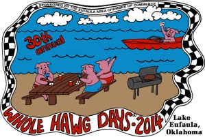 Whole Hawg 2014 Pigs on Beach